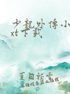 少龙外传小说txt下载