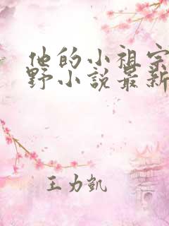 他的小祖宗甜又野小说最新章节