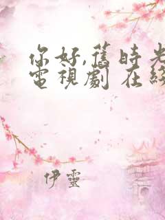 你好,旧时光 电视剧 在线播放免费