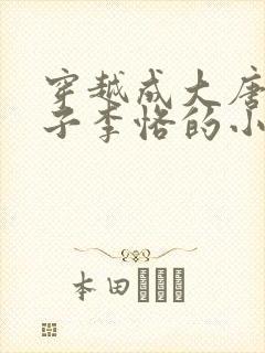 穿越成大唐三皇子李恪的小说