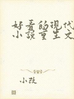 好看的现代言情小说重生文