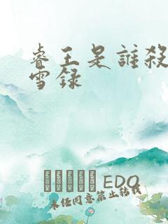 睿王是谁杀的朝雪录