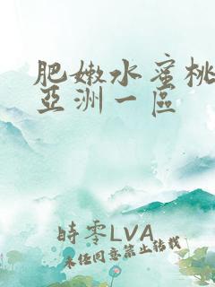 肥嫩水蜜桃av亚洲一区