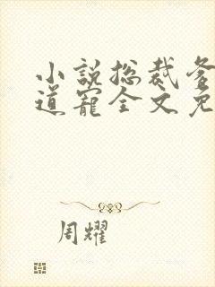 小说总裁爹地霸道宠全文免费阅读