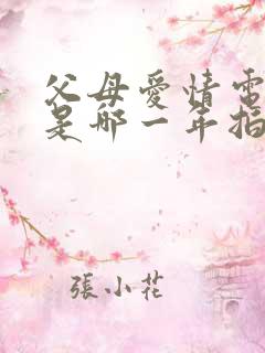 父母爱情电视剧是哪一年拍摄的