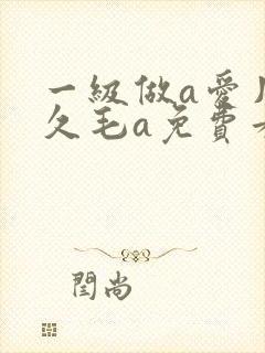 一级做a爱片久久毛a免费看国产