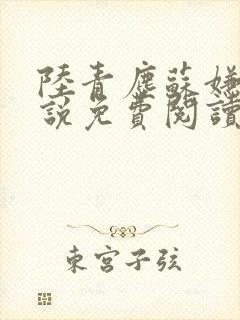 陆青尘苏嫌婉小说免费阅读最新章节