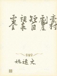 电视短剧豪门千金来自农村