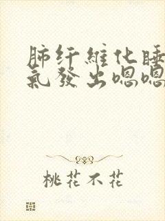 肺纤维化睡觉憋气发出嗯嗯嗯的声音