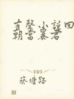 有声小说回到明朝当暴君