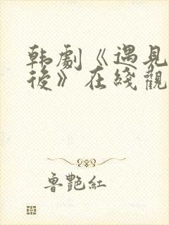 韩剧《遇见你之后》在线观看