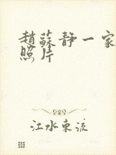 赵苏静一家三口照片