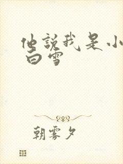 他说我是小妖精 白雪