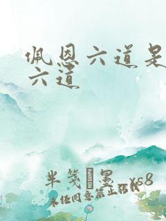 佩恩六道是指哪六道