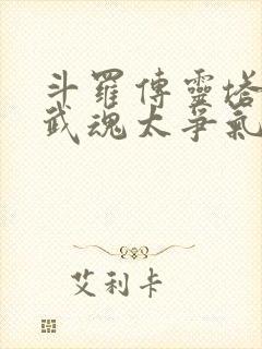 斗罗传灵塔少主武魂太争气免费阅读