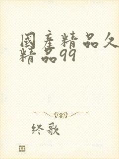 国产精品久久久精品99