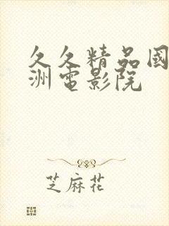 久久精品国产亚洲电影院