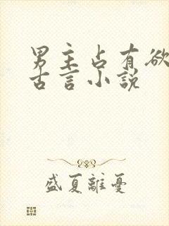 男主占有欲强的古言小说