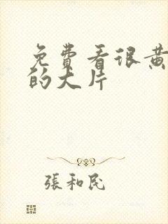 免费看很黄很色的大片