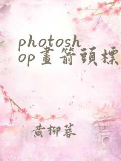 photoshop画箭头标注