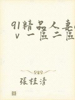 91精品人妻aⅴ一区二区