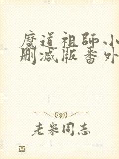 魔道祖师小说无删减版番外