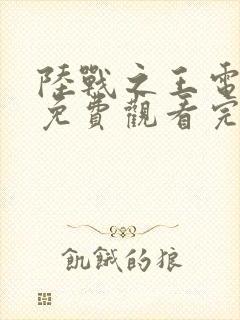 陆战之王电视剧免费观看完整版高清