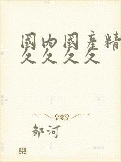 国内国产精品久久久久久