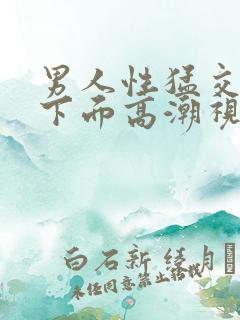 男人性猛交女人下面高潮视频