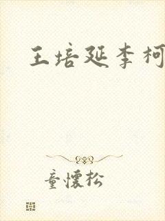 王培延李柯关系