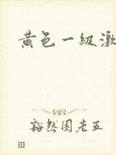 黄色一级激情片