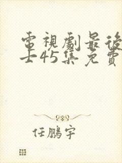 电视剧最后的战士45集免费观看