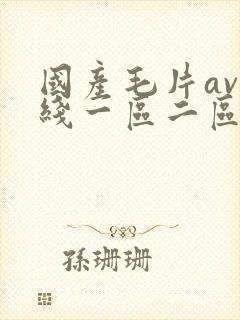 国产毛片av在线一区二区