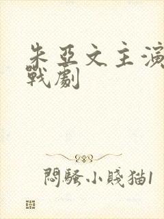 朱亚文主演的谍战剧