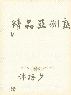 精品亚洲熟女av