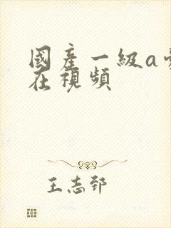 国产一级a爱片在视频