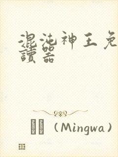 混沌神王免费阅读器