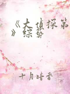 《大侦探第七季》综艺