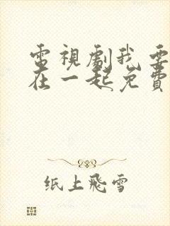 电视剧我要和你在一起免费播放