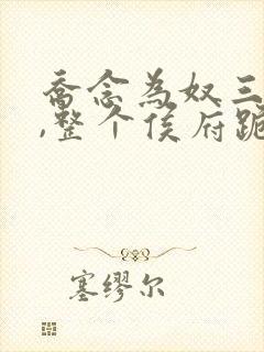 乔念为奴三年后,整个侯府跪求我原谅