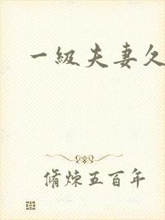 一级夫妻久久片