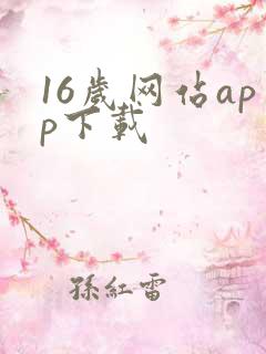 16岁网站app下载