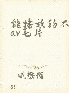 能播放的不卡的av毛片