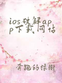 ios破解app下载网站