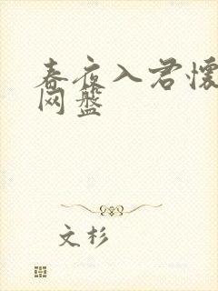 春夜入君怀短剧网盘