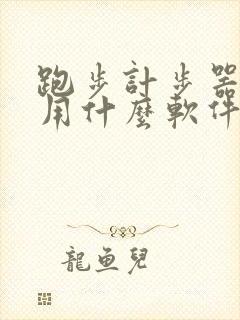 跑步计步器公里用什么软件