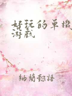 好玩的单机射击游戏