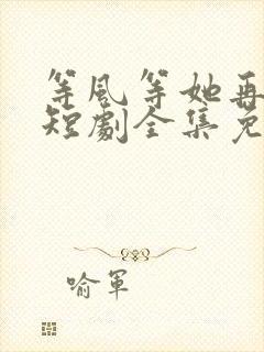 等风等她再回头短剧全集免费观看