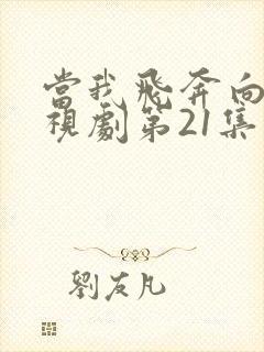 当我飞奔向你电视剧第21集免费观看