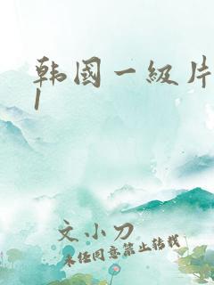韩国一级片韩国1